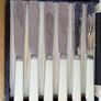 Vintage English silver plate Knifes and Forks Set Image 4
