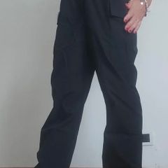 Woman Black Cargo Trousers size XS