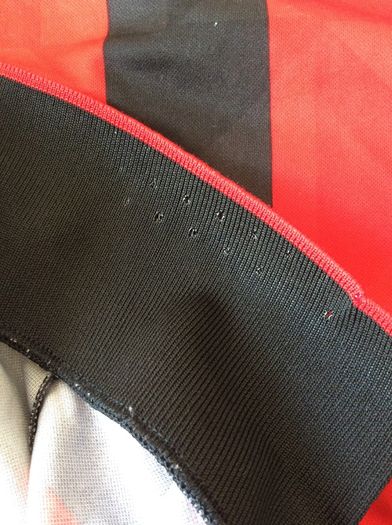 AC Milan Jersey. Official Lotto Mens Home Jersey. Season 1994/1995. Original From The Time. Not A Modern Day Remake.