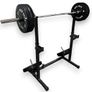 Squat rack, Olympic barbell, 100kg weights, adjustable bench (new) Image 3
