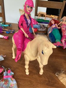 Barbies bundle, including horse
