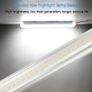 25131 72 LED Interior Light Strip 12V Car Van Bus Caravan ON/OFF Switch Image 2