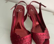 New Satin Sandles