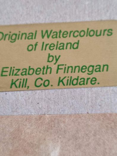 Small framed Watercolours by Elizabeth Finnegan