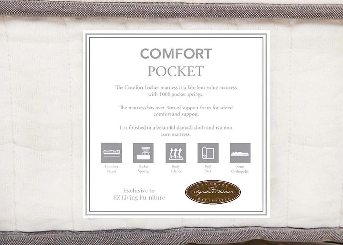Single (3ft) Roll Up Mattress - Comfort Pocket
