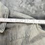 AllSaints Large Grey Distressed Denim Shirt Over Shirt - Cowboy Western Size L Image 5