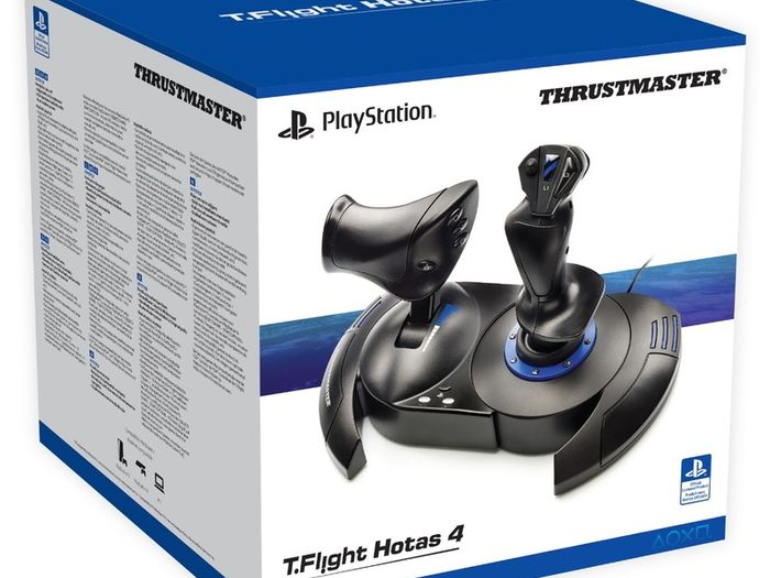 THRUSTMASTER T.Flight Hotas 4 Joystick & Throttle - PS4/PS5/PC Flight Simulator