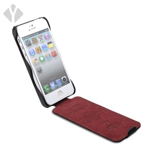 iPhone 5/5s/5se Wood Texture Leather Cases