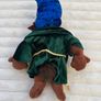Vintage Taz in the Green robe Blue Hat Approx. 27 cm. Used Please see photos Image 7
