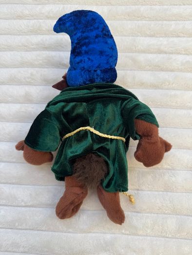 Vintage Taz in the Green robe Blue Hat Approx. 27 cm. Used Please see photos