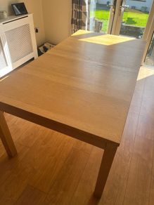 dining table and chairs