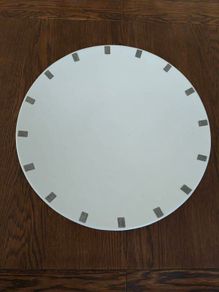 John Lewis Hand Painted Large Center Piece Bowl / Plate