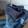 navy boots size uk 2 worn once Image 5