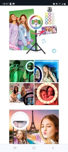 Studio Creator Ring Light Video Maker Kit Deluxe Green Screen For Sale ...