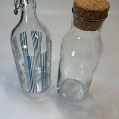 IKEA 2 Bottles with stopper