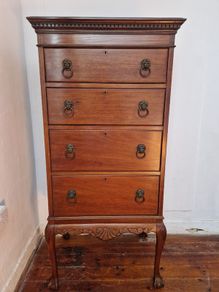 Antique Tallboy Chest Drawers