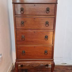 Antique Tallboy Chest Drawers