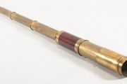 19th century brass telescope