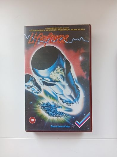 Lifeforce VHS Film On A High Grade Scotch Cassette.