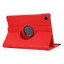 For Samsung Galaxy Tab A8 10.5 2021 Tablet Case 360 Rotating PU Leather Cover - Red Image 4