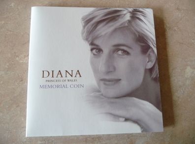 Diana, Princess of Wales, 5 Pound coin.