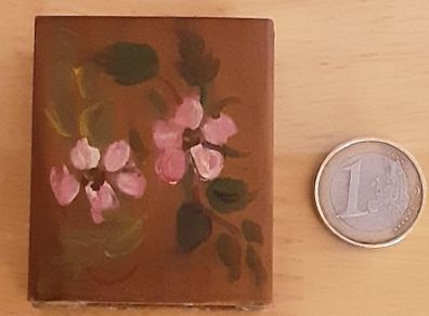 treen matchbox cover