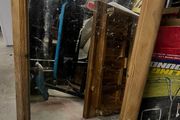 Large solid wood Mirror