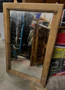 Large solid wood Mirror