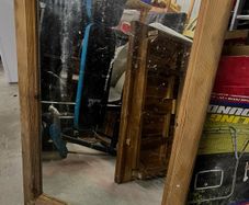 Large solid wood Mirror