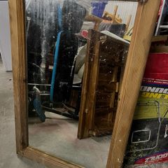 Large solid wood Mirror