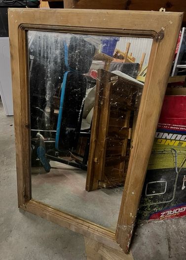 Large solid wood Mirror