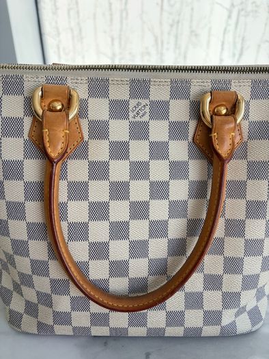 Louis Vuitton Damier Azur Canvass Saleya PM bag
