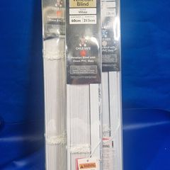 Renaissance White Venetian Blinds  60cm  213cm New 3 Available