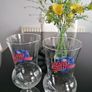 TWO PLANET Hollywood  DUBLIN hurricane glasses    collectable Image 3