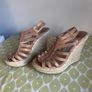 Jimmy Choo Tan Wedge Size 5 Image 6