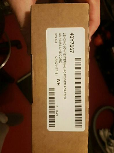 REDUCED New Lenovo laptop charger 90w AC Adapter