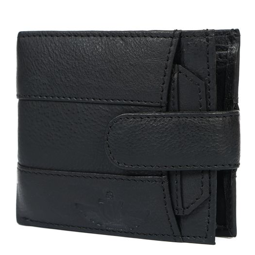 Unisex Genuine Leather Wallet RFID Blocking Bifold Wallet with Zipper & Coin Pocket Leather Wallet