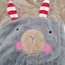 Cosy Fluffy Donkey Baby Suit With Hood 6 Months Image 2