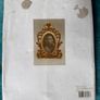 Retro Elegance golden frame at table for an antique touch. Image 3