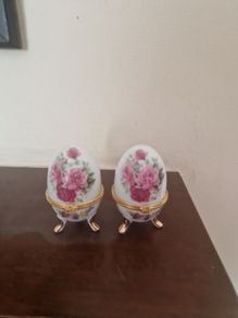 vintage ceramic trinket holder