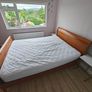 King size solid wood bed Image 2