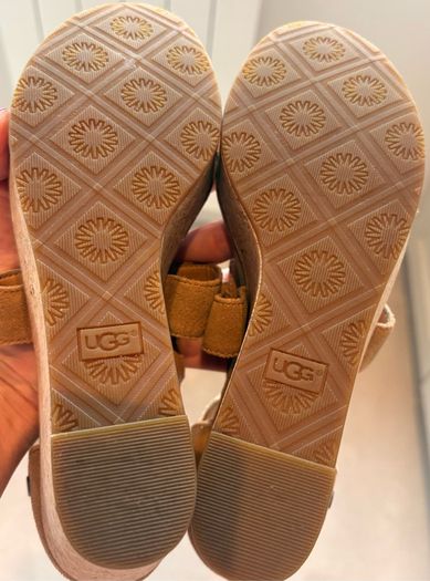 UGG Women's Whitney Platform Wedge Sandal in a beautiful Chestnut colour and never worn.