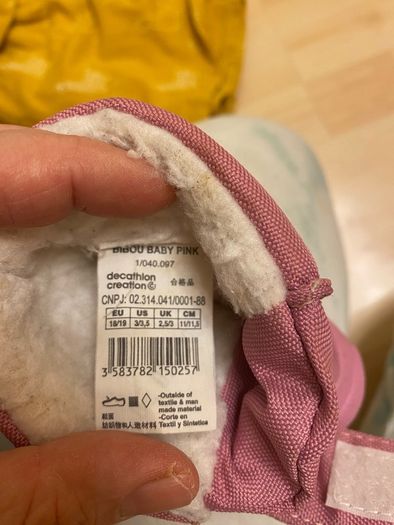 Baby winter boots