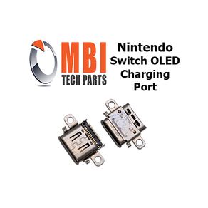 Nintendo Switch OLED Console Replacement Power Jack Socket Charging Port Type C