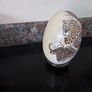 Hand Painted African Ostrich Egg Image 2