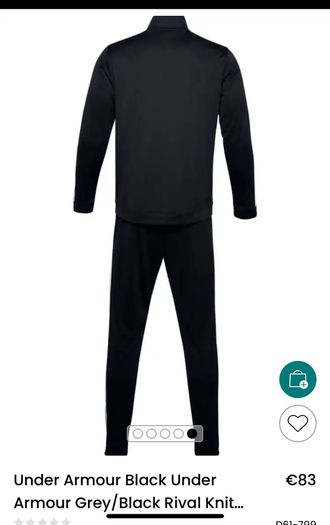 Under Armour Mens tracksuit