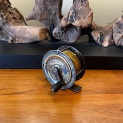 Antique S.Allcock Brass Trout Fly Reel