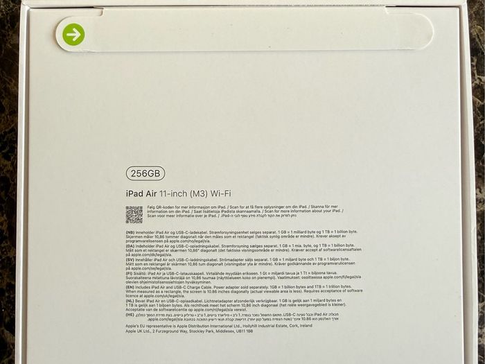 iPad Air 11-inch (M3) 256GB - Space Grey
