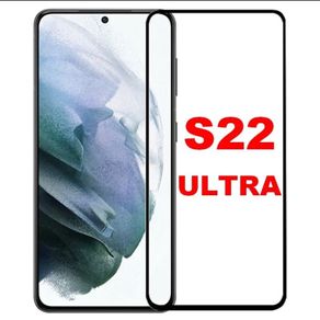 Tempered Glass Screen Protector for Samsung Galaxy S22 ULTRA Clear Full Cover