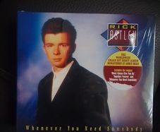 Rick Astley CD - Whenever You Need Somebody  (NEW)